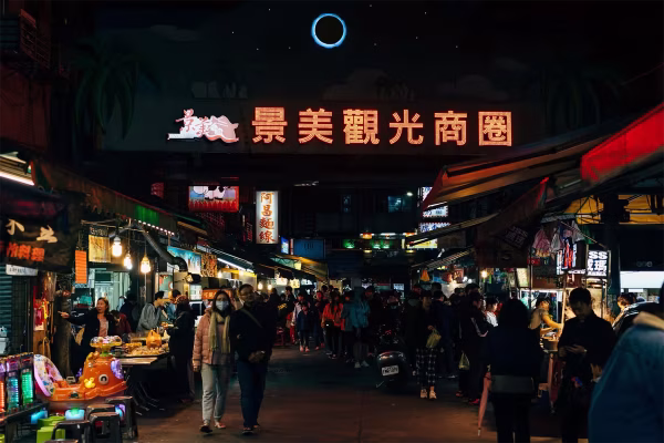 Nachtmarkten in Taipei