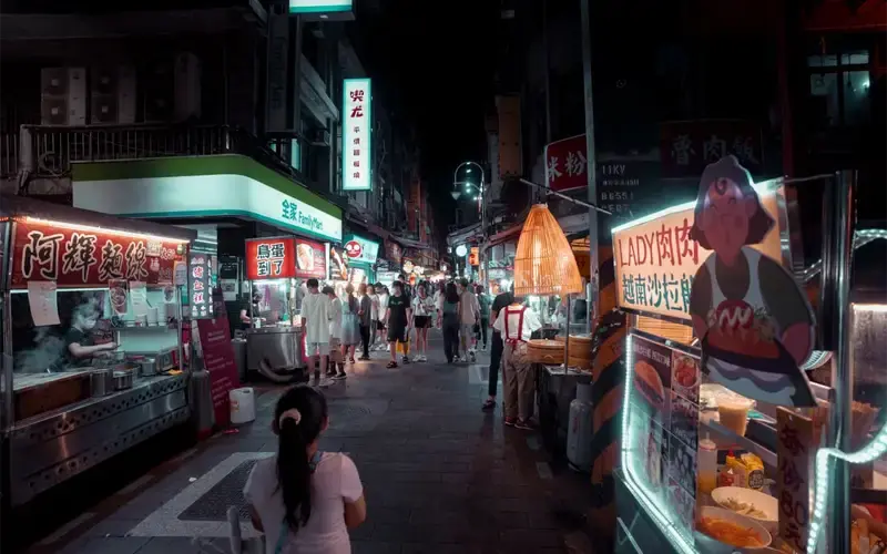 Shilin Night Market: de grootste nachtmarkt van Taipei